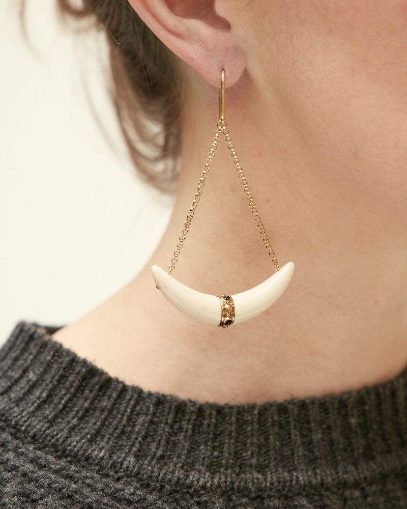 CAP HORN EARRINGS - 2