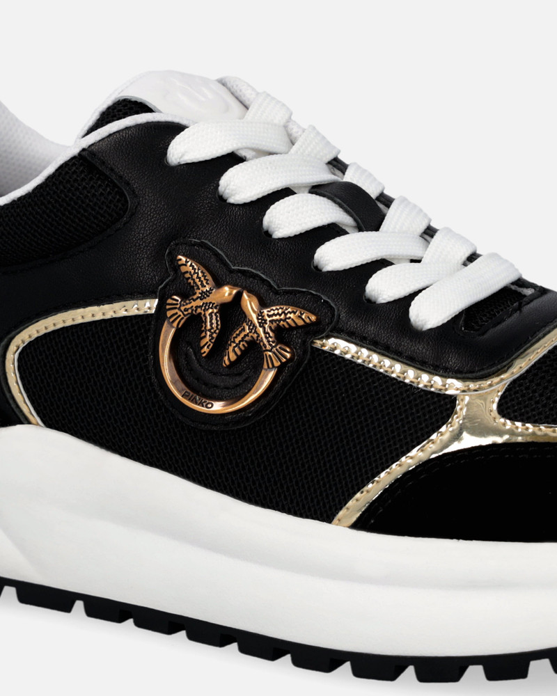 SNEAKERS WITH LOGO AND MIRROR-FINISH DETAILS 4