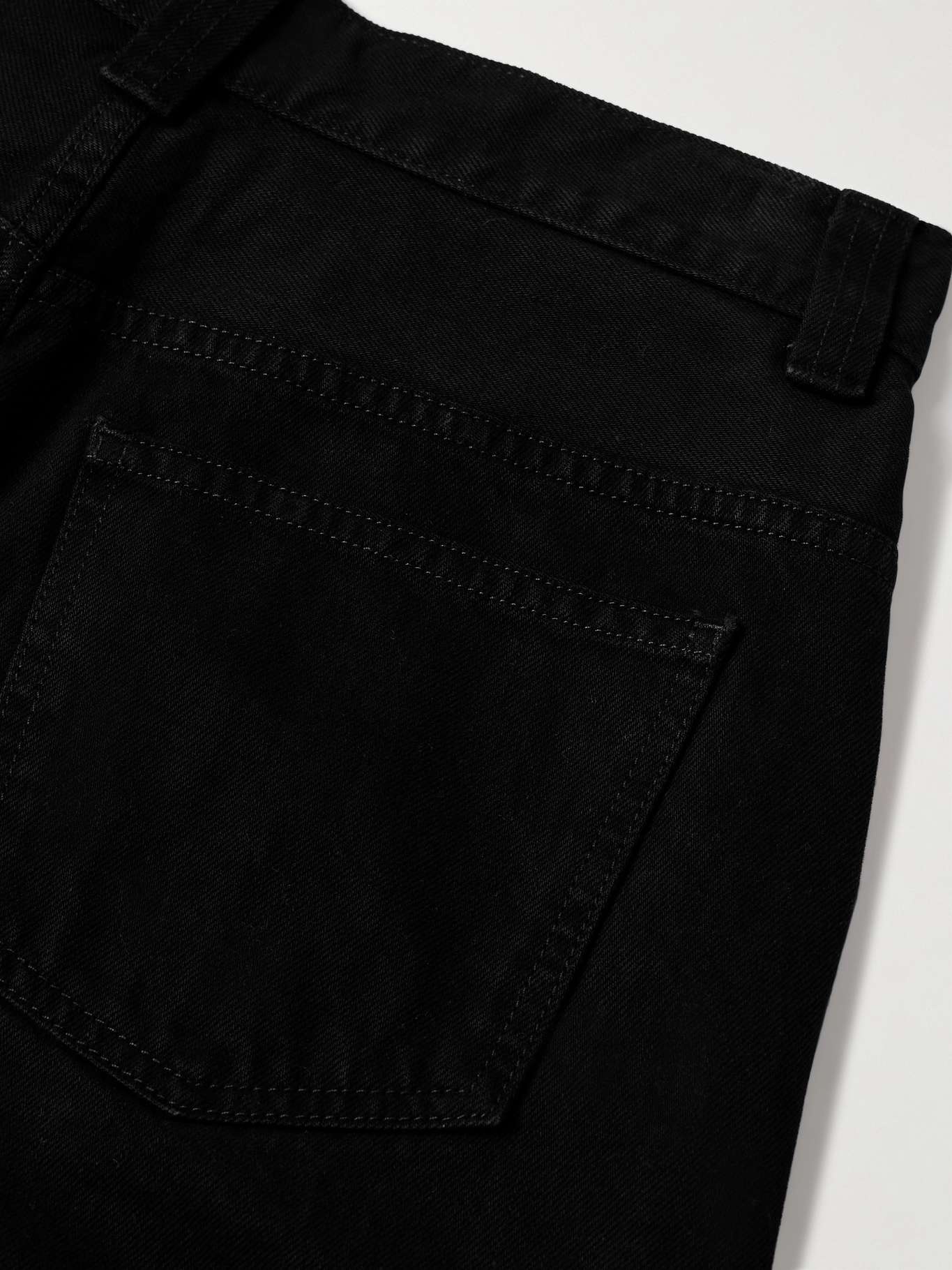 Dane high-rise wide-leg jeans Black - 5