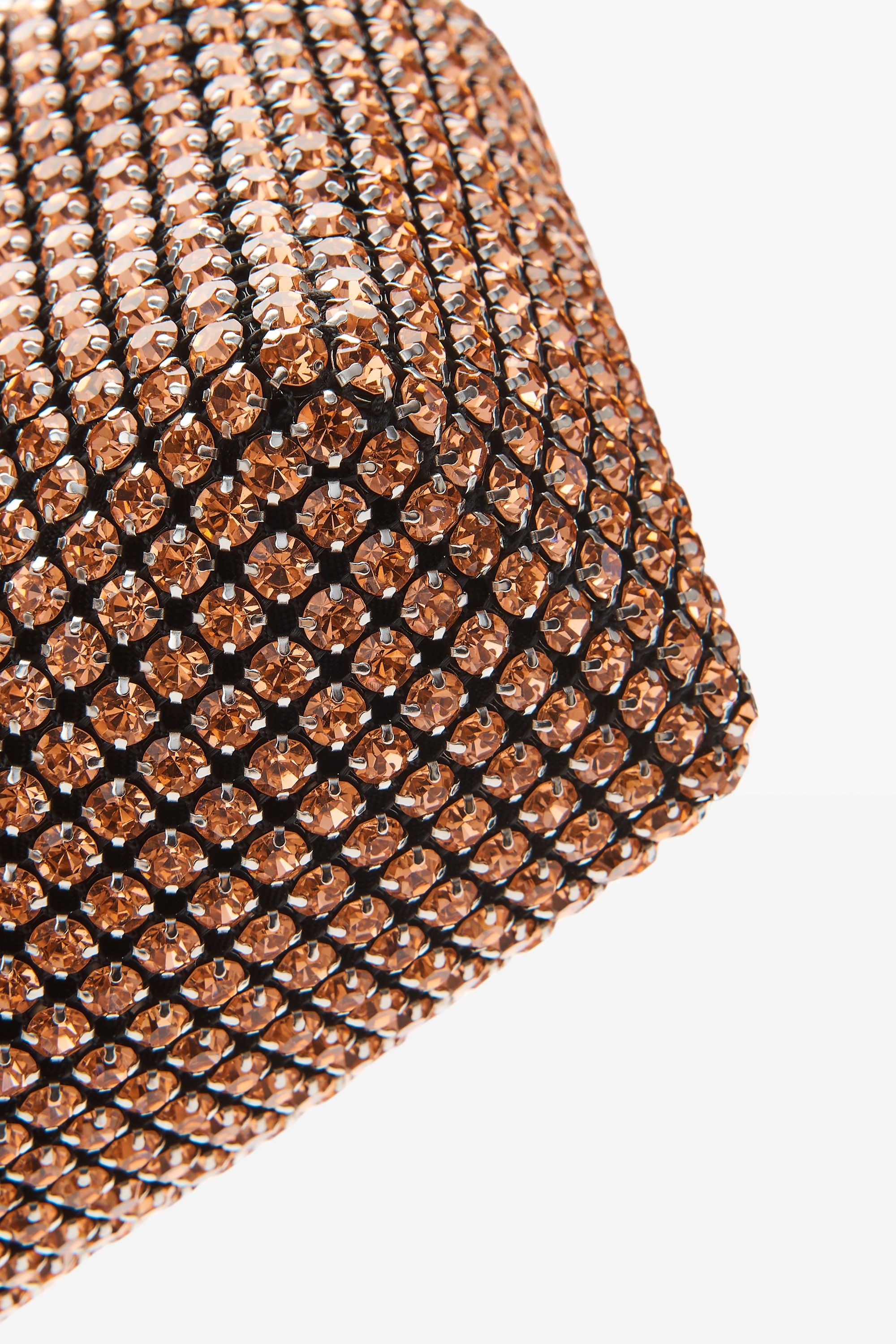 HEIRESS MEDIUM POUCH IN CRYSTAL MESH - 5