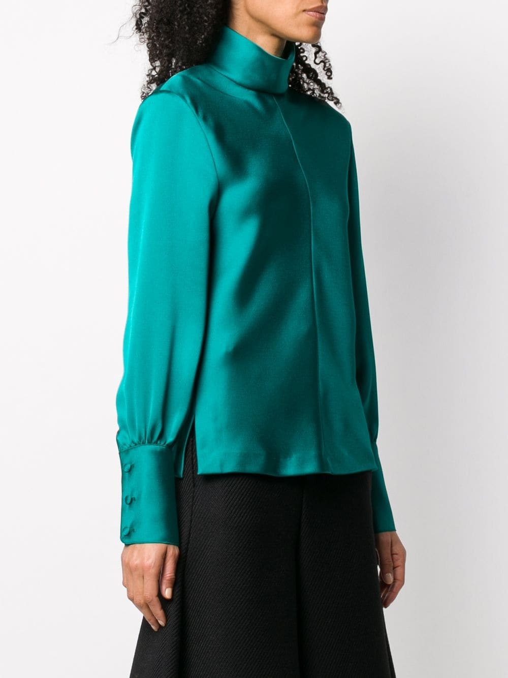 long-sleeved blouse - 3