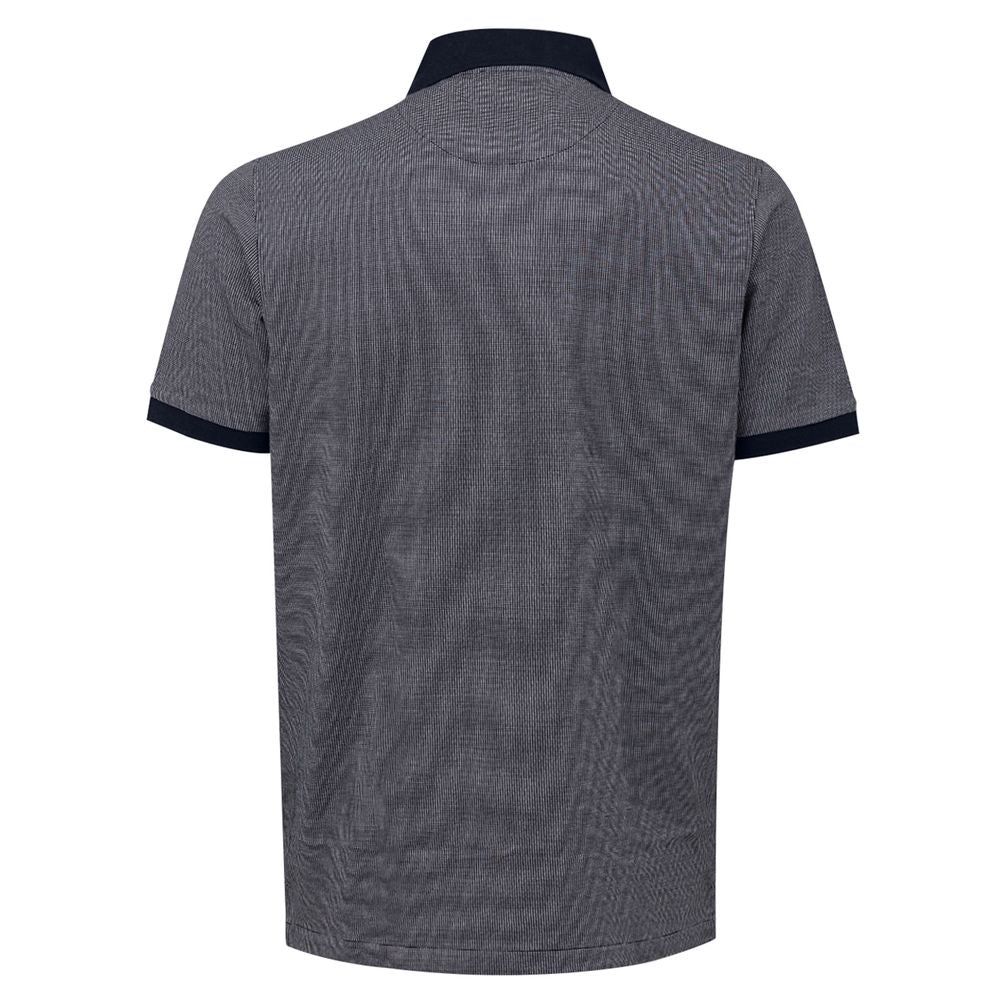 Dunhill - Blue Cotton Polo Shirt - 2