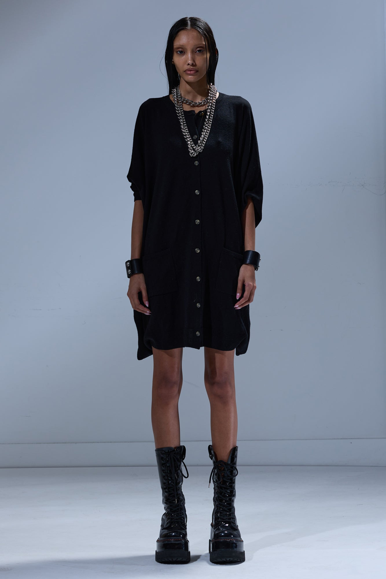 PARACHUTE CARDIGAN DRESS - 2