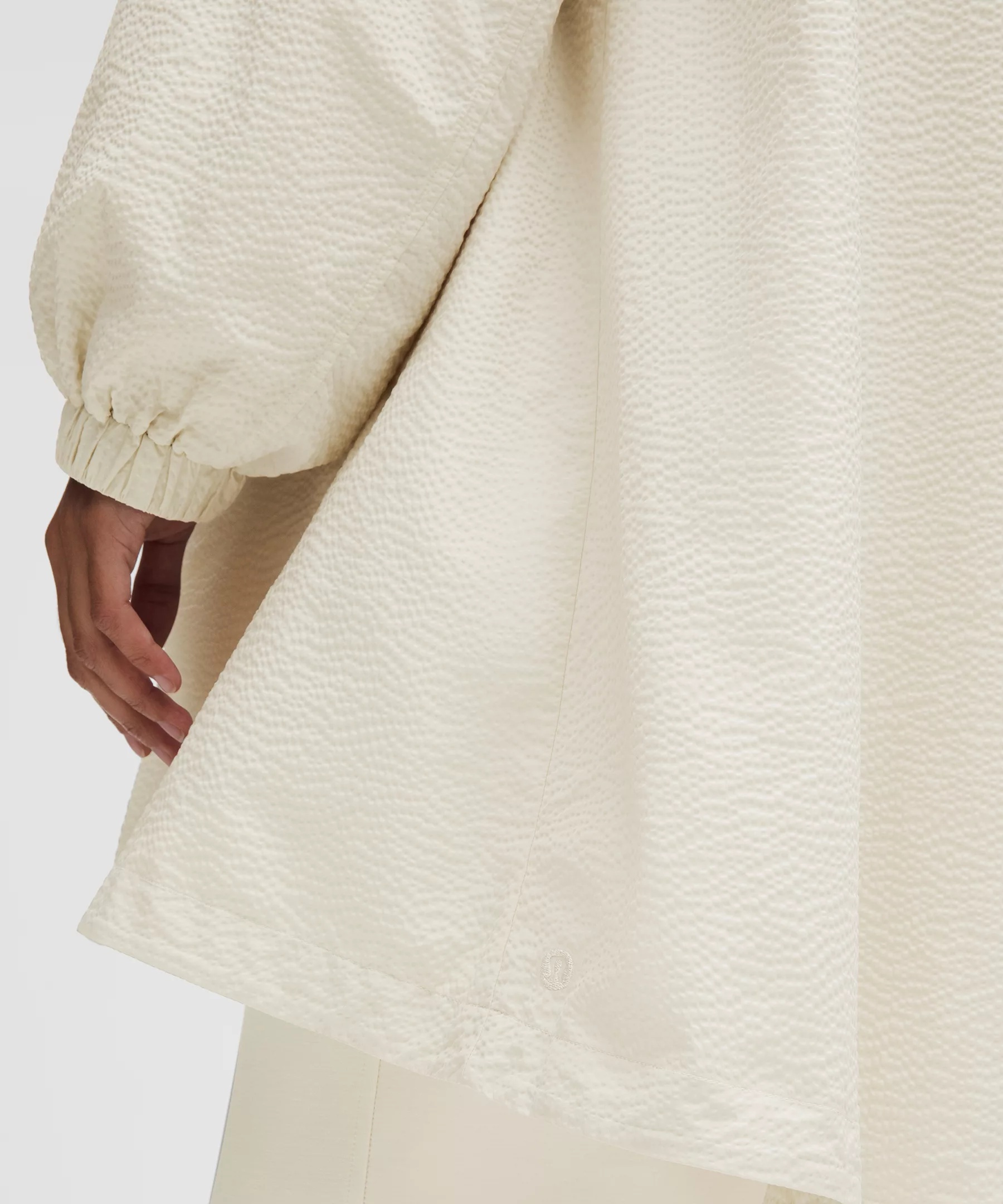 Lightweight Mid-Length Hooded Coat - 7