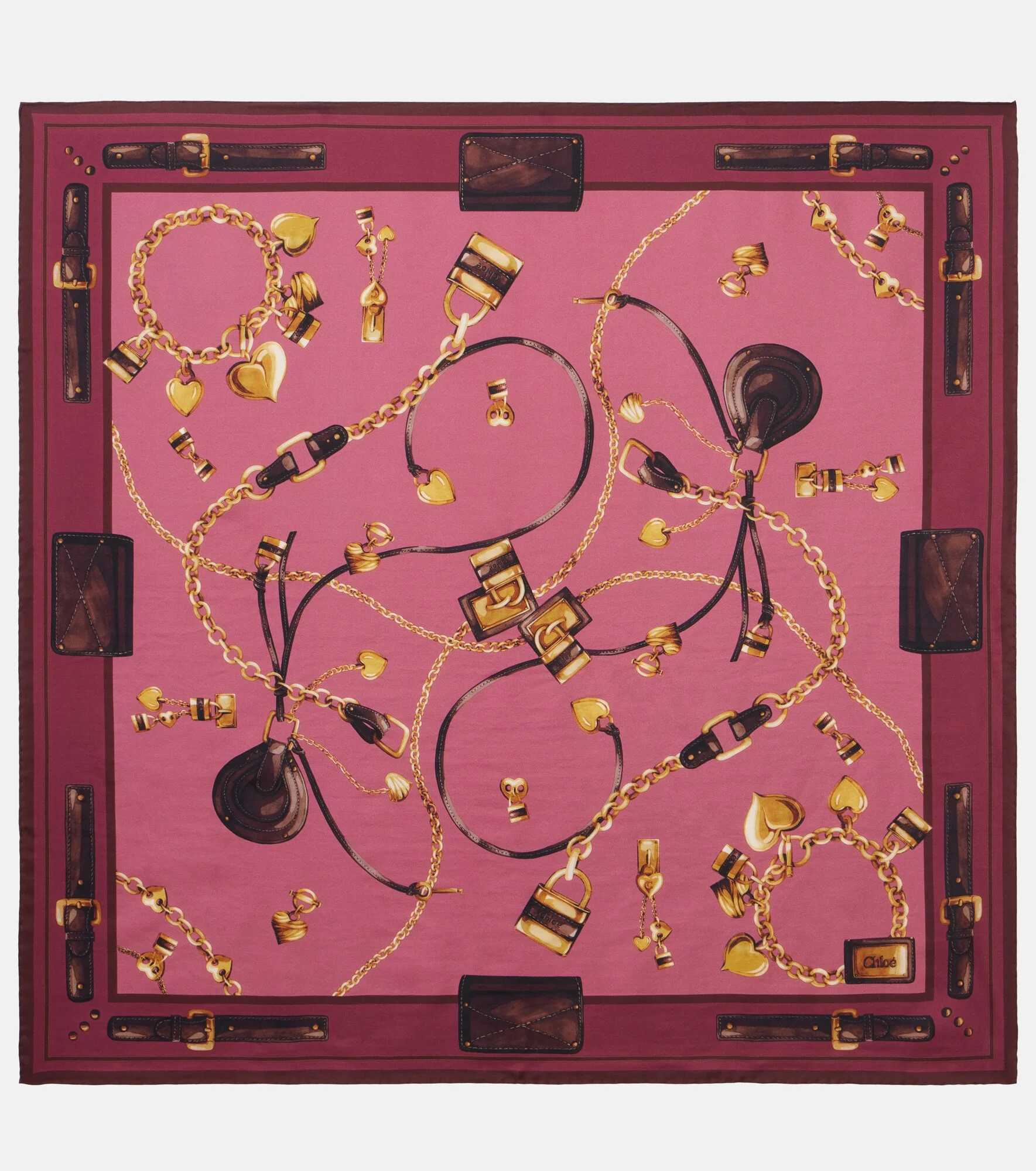 Paddington silk scarf - 1
