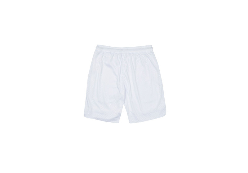 PALACE MESH PRACTICE SHORTS WHITE outlook