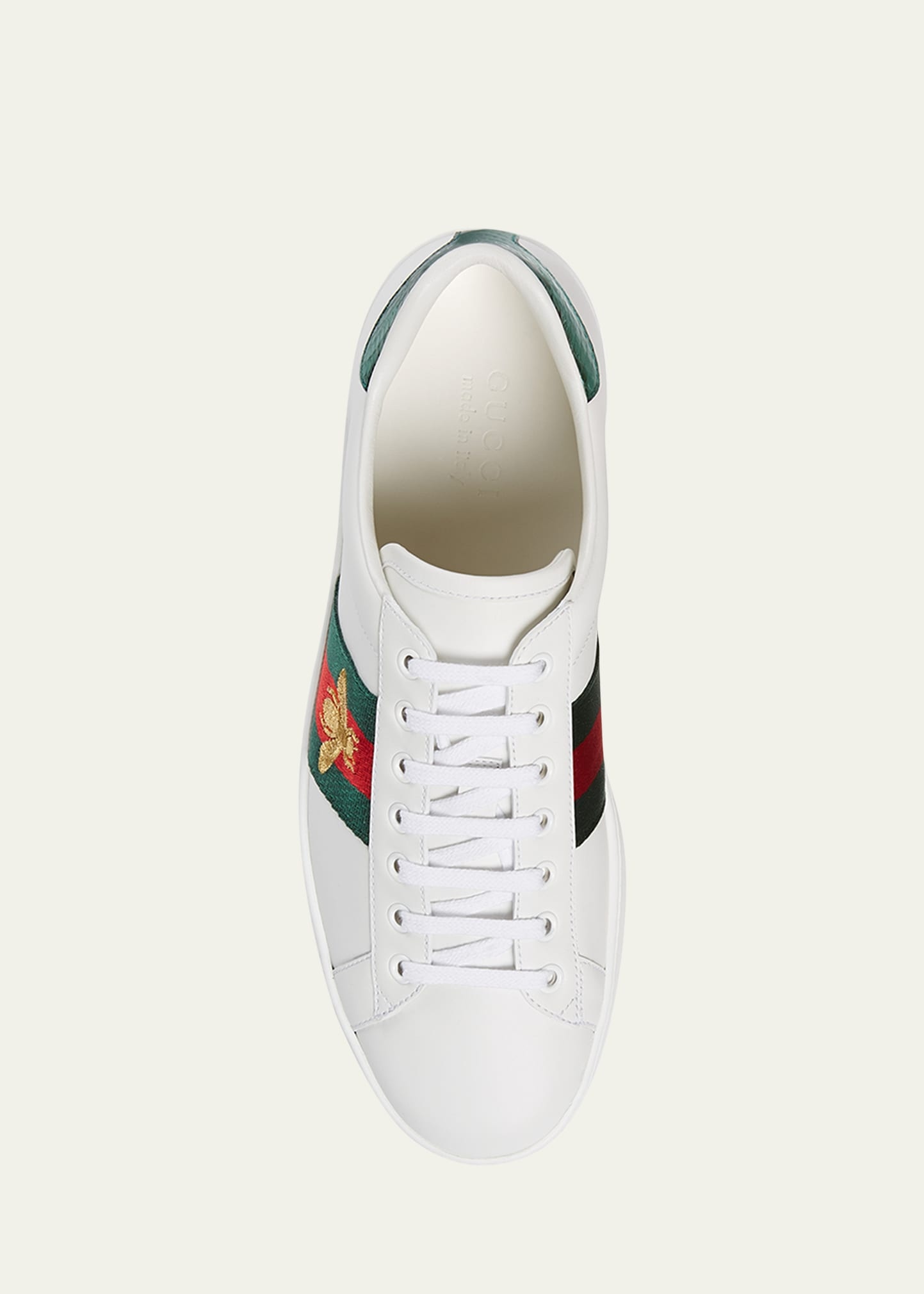 Men's New Ace Embroidered Low-Top Sneakers - 4
