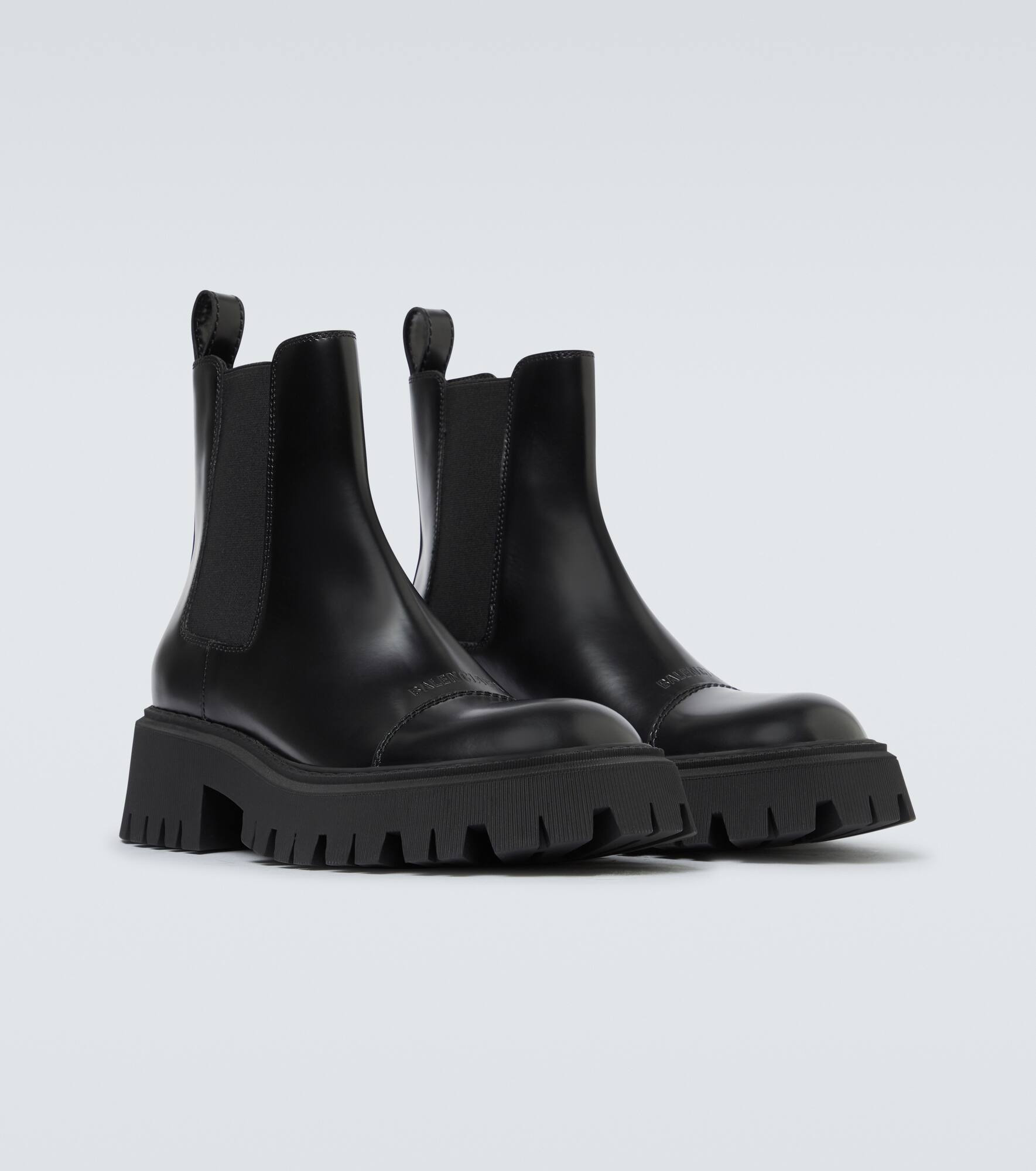 Tractor leather boots - 5