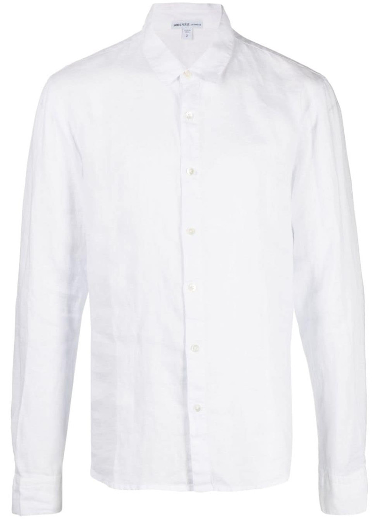 long-sleeved linen shirt 1