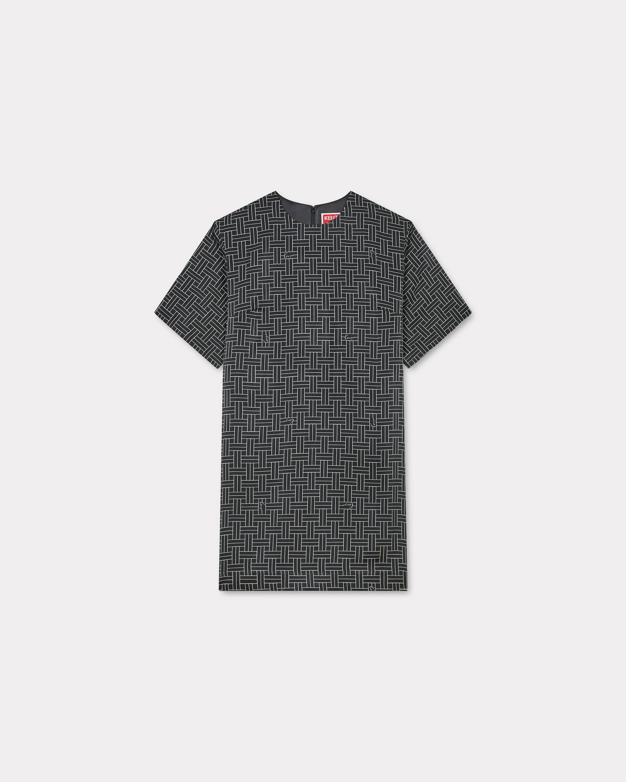 'KENZO Weave' T-shirt dress - 1