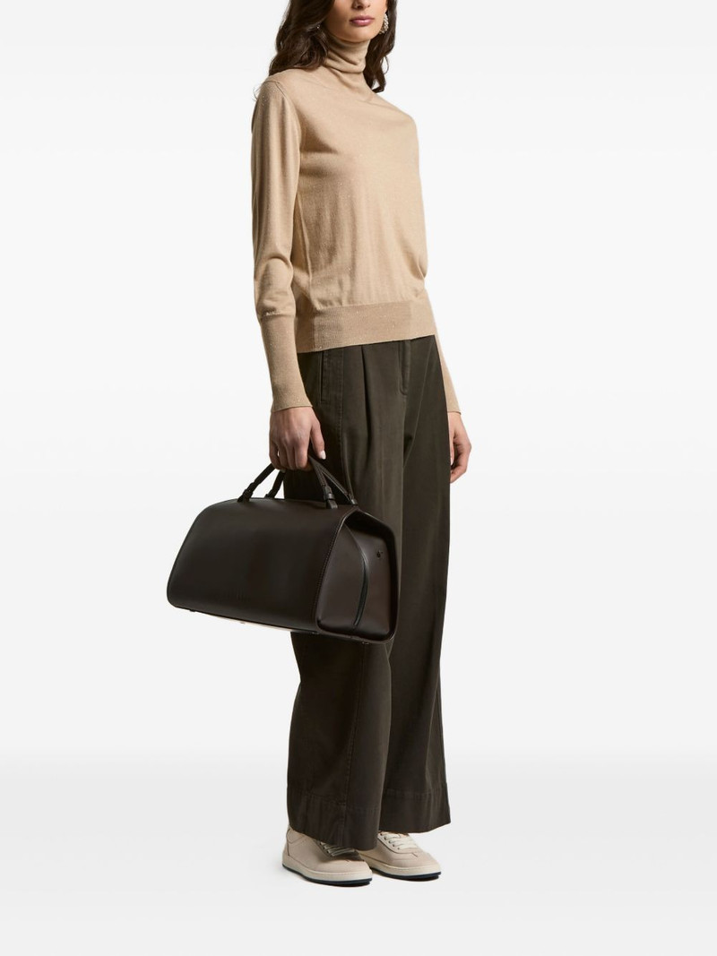 roll-neck glitter-details pullover 3