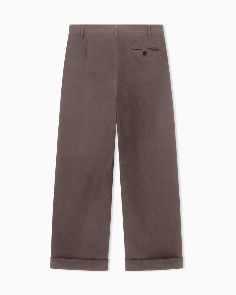 DOUBLE-PLEAT TROUSERS IN HEMP 3