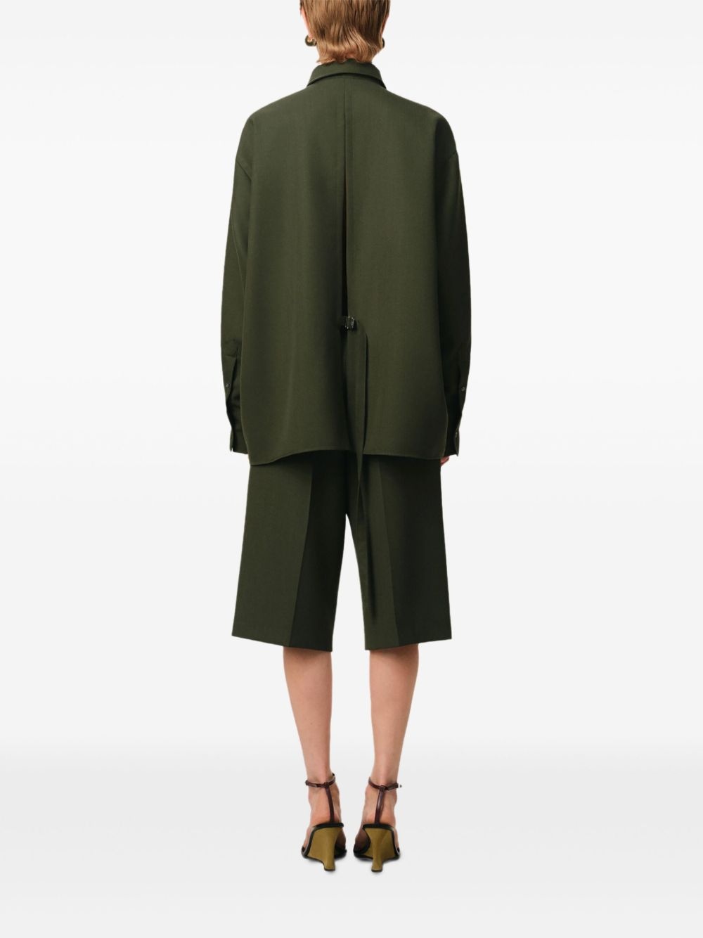 rear-slit shirt - 5