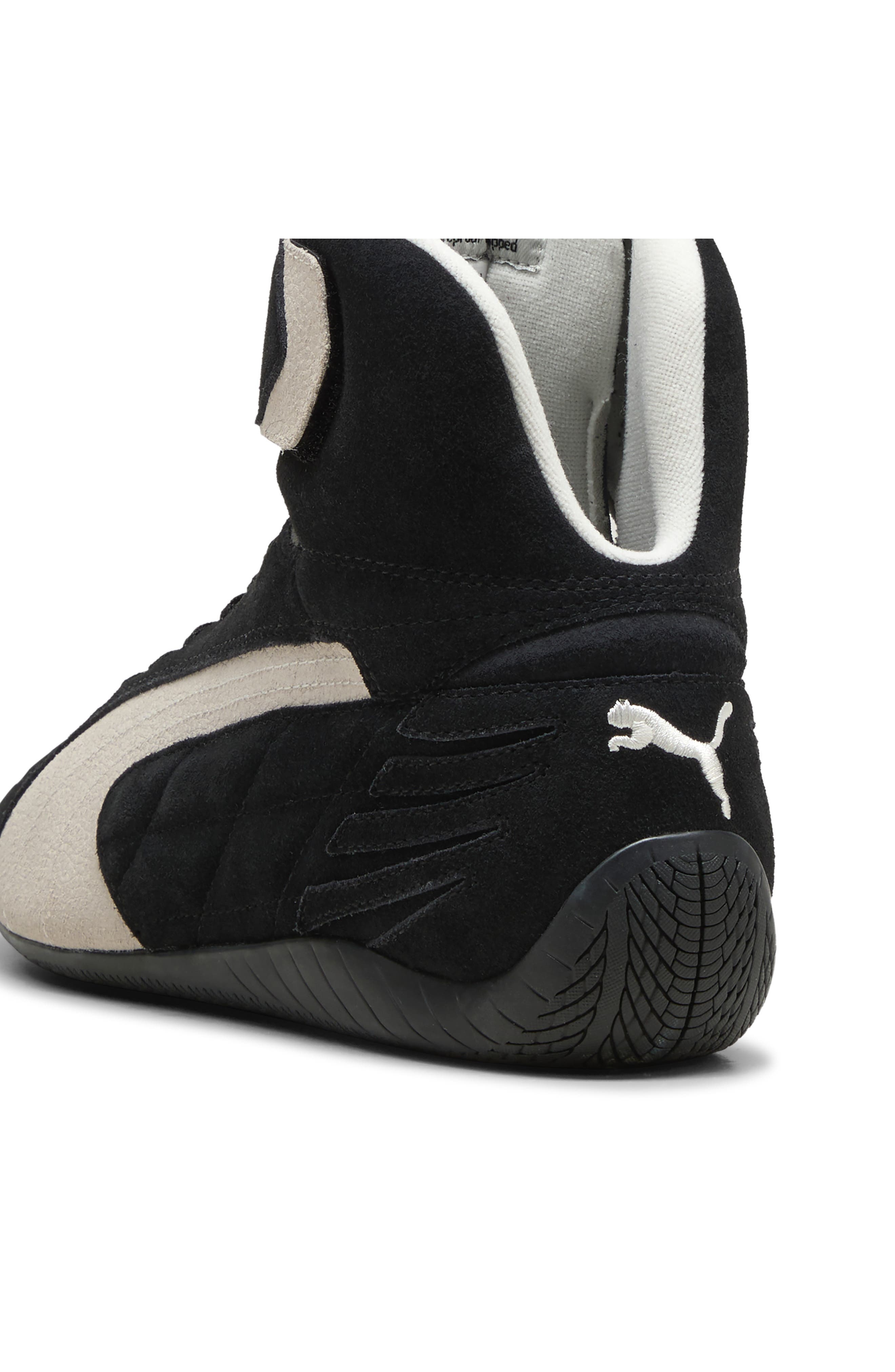 PUMA Speedcat Mid Sneaker in Puma Black-Warm White at Nordstrom - 2