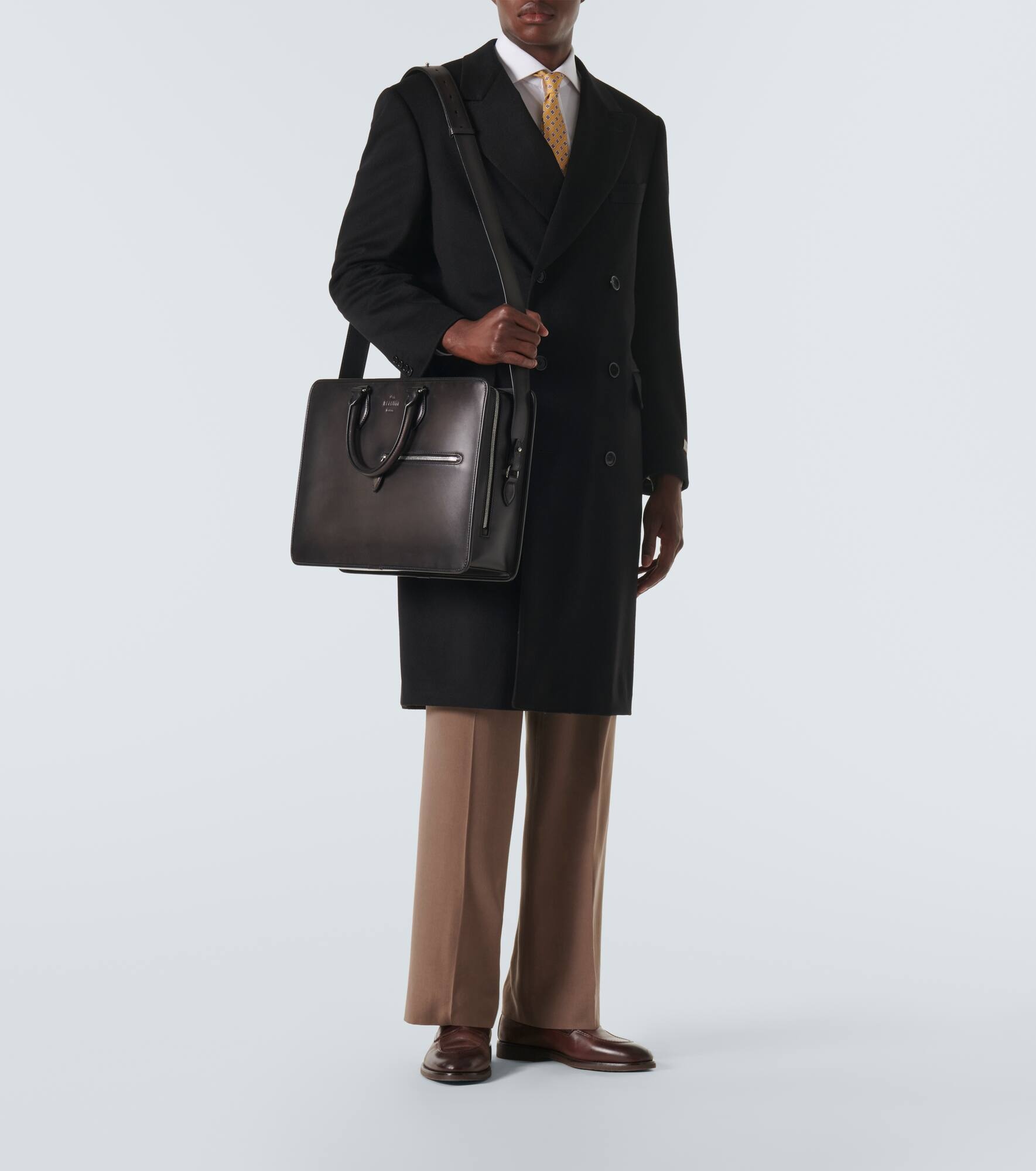 Berluti 2 Jour leather briefcase | REVERSIBLE
