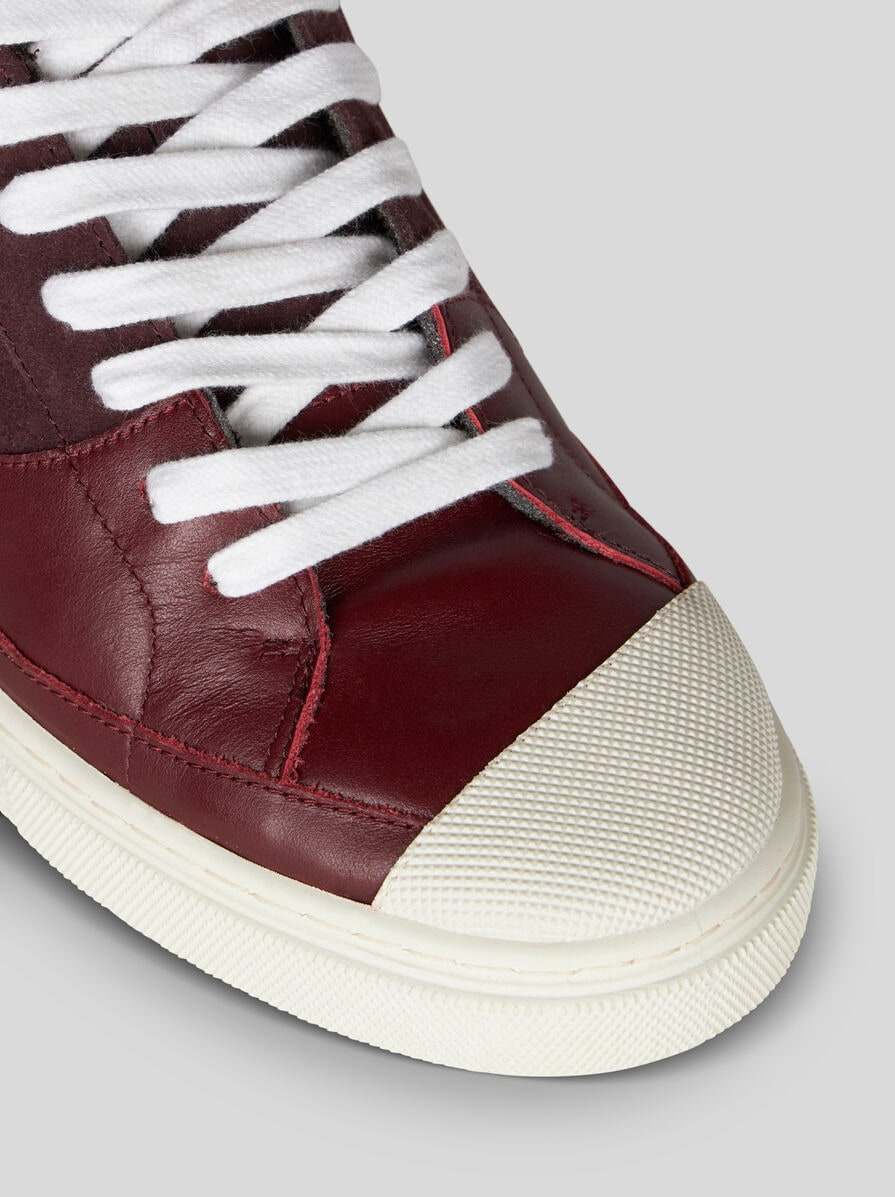 LEATHER SNEAKERS - 4