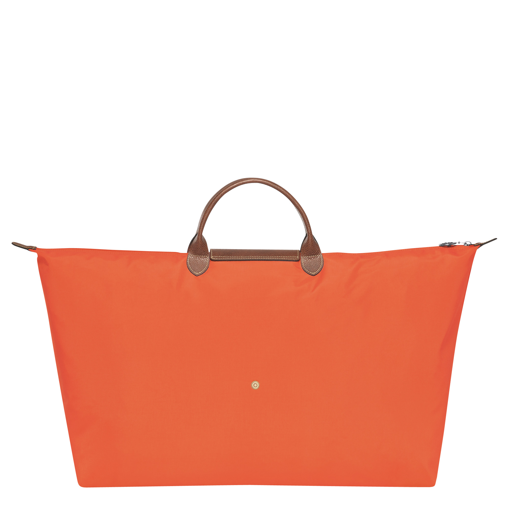 Le Pliage Original M Travel bag Orange - Recycled canvas - 4