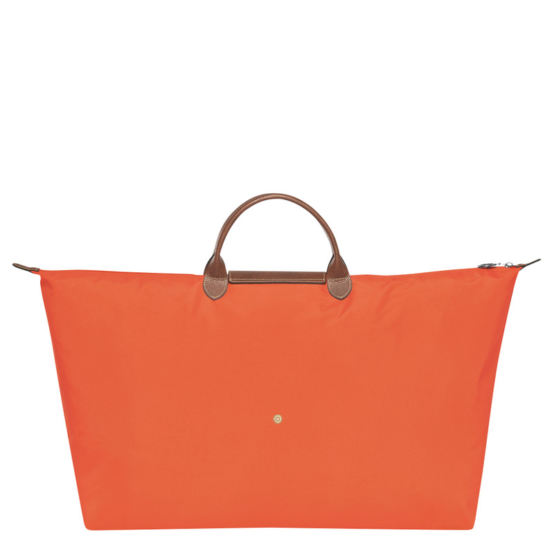 Le Pliage Original M Travel bag Orange - Recycled canvas 4