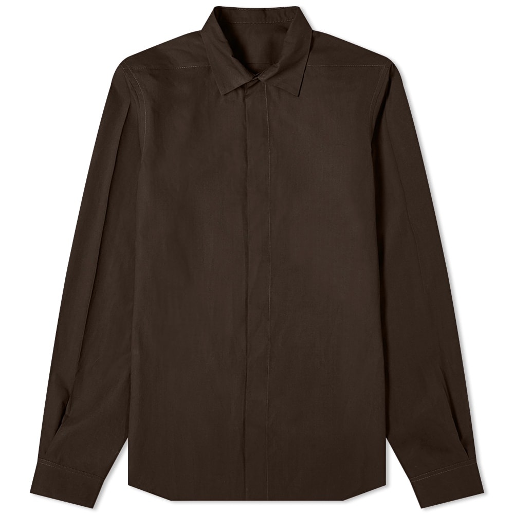 Rick Owens Long Sleeve Vacation Shirt - 1