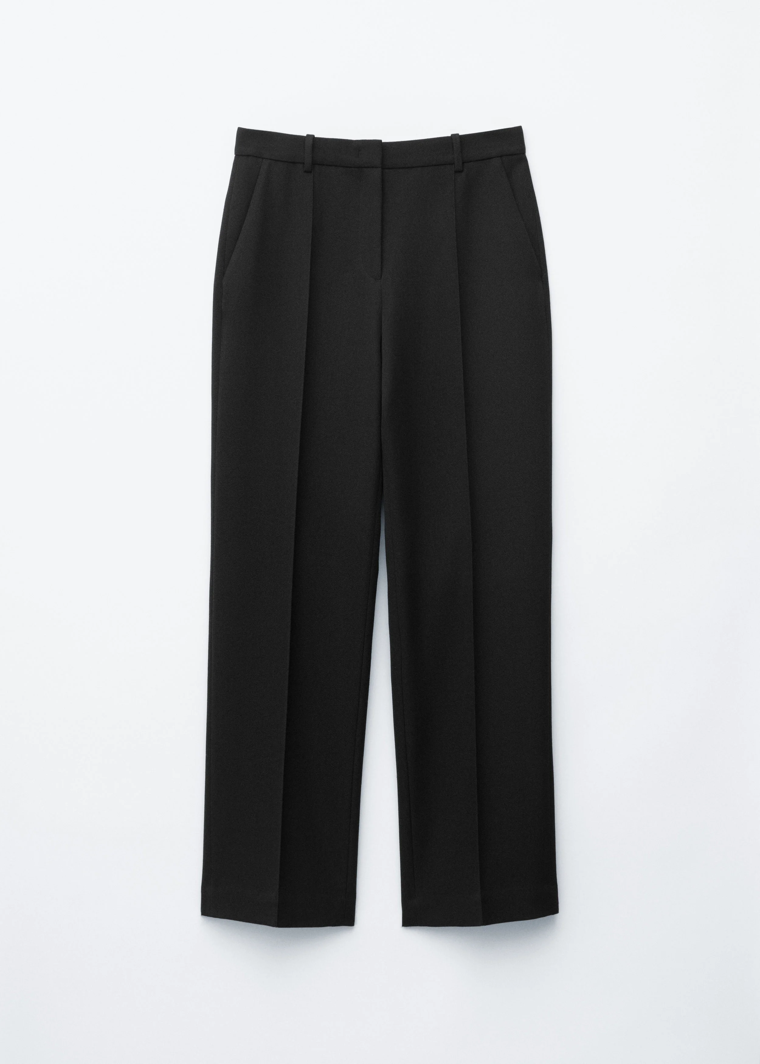 Wool-Blend Tailored Trousers - 1