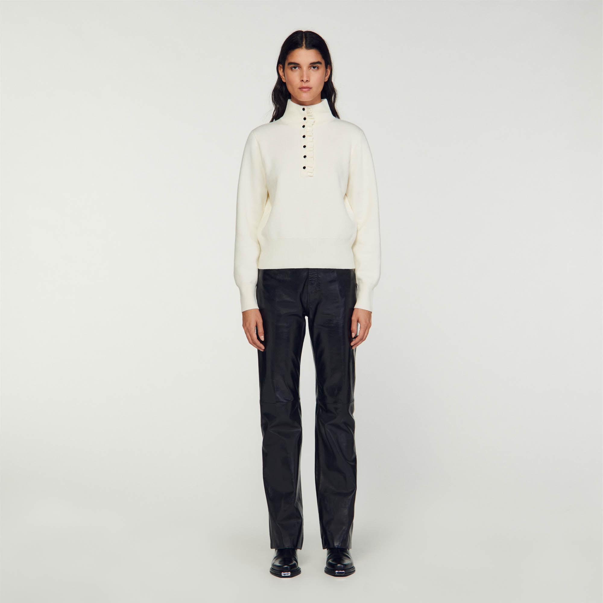 HIGH-NECK JUMPER - 3