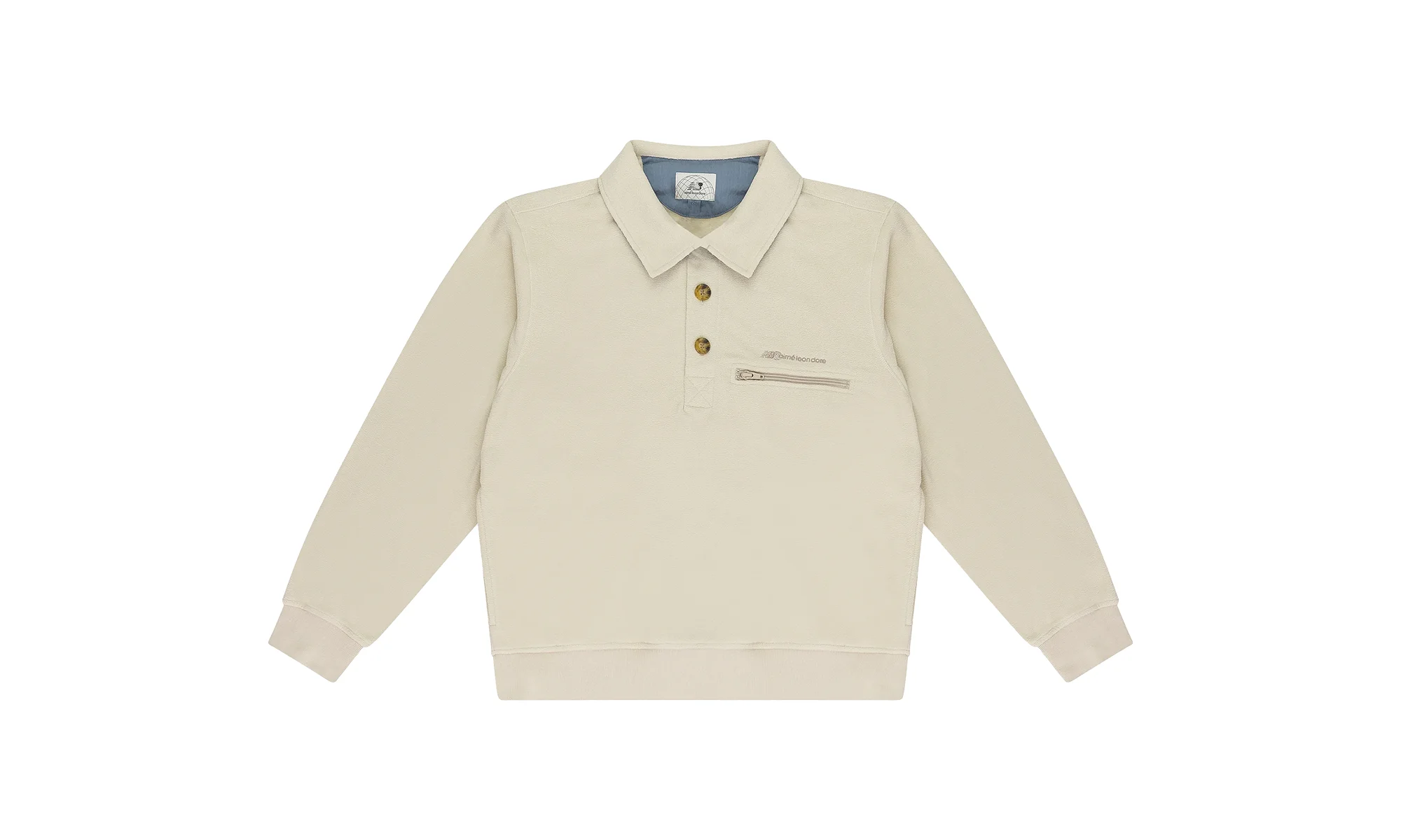 NEW BALANCE FLEECE POPOVER WORK JACKET "White" ALD MOTW 0004 - 1