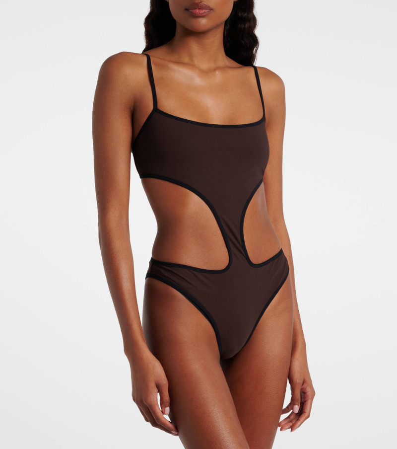 Roberto Cavalli Halterneck swimsuit outlook