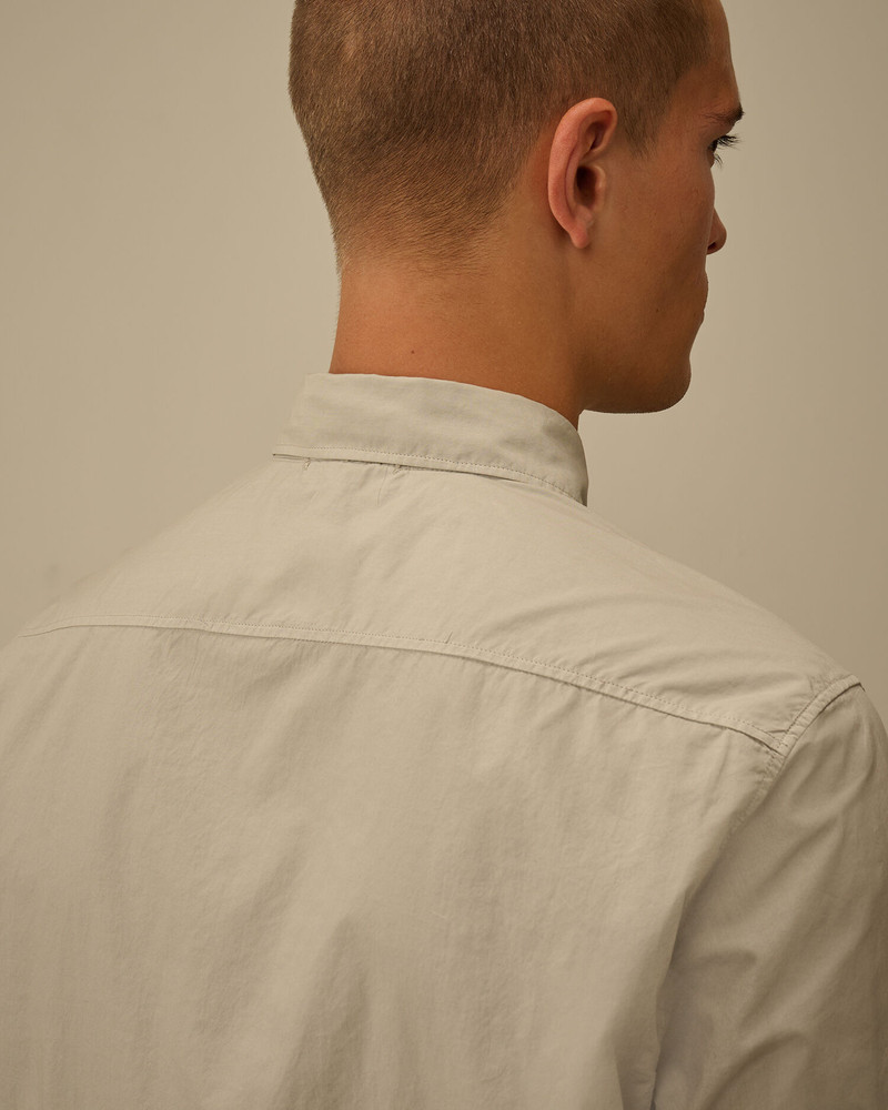 Popeline Longsleeve Button Shirt 6