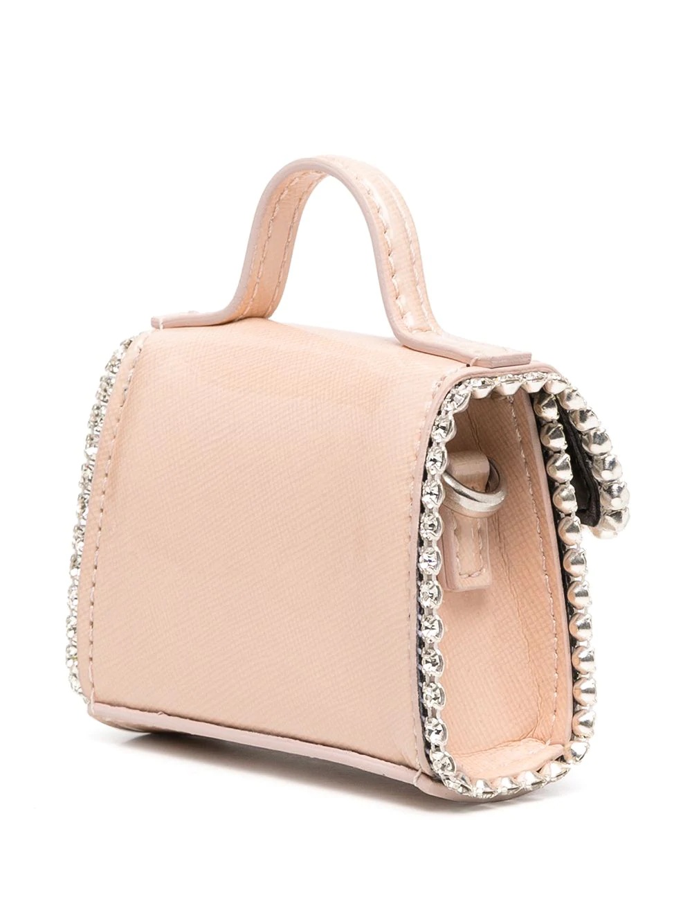 mini rhinestone-embellished tote - 3