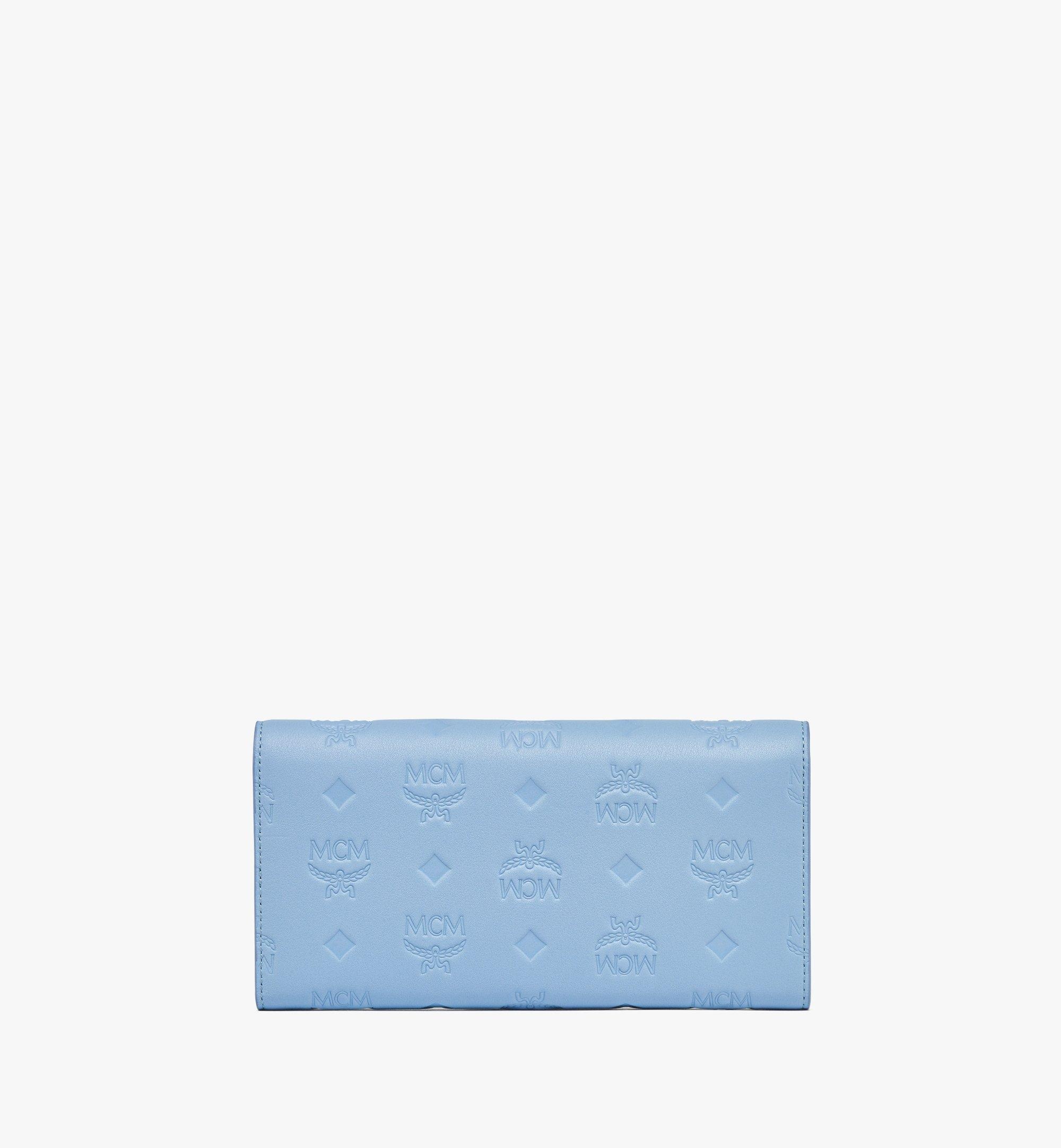 Aren Continental Wallet in Embossed Monogram Leather - 3