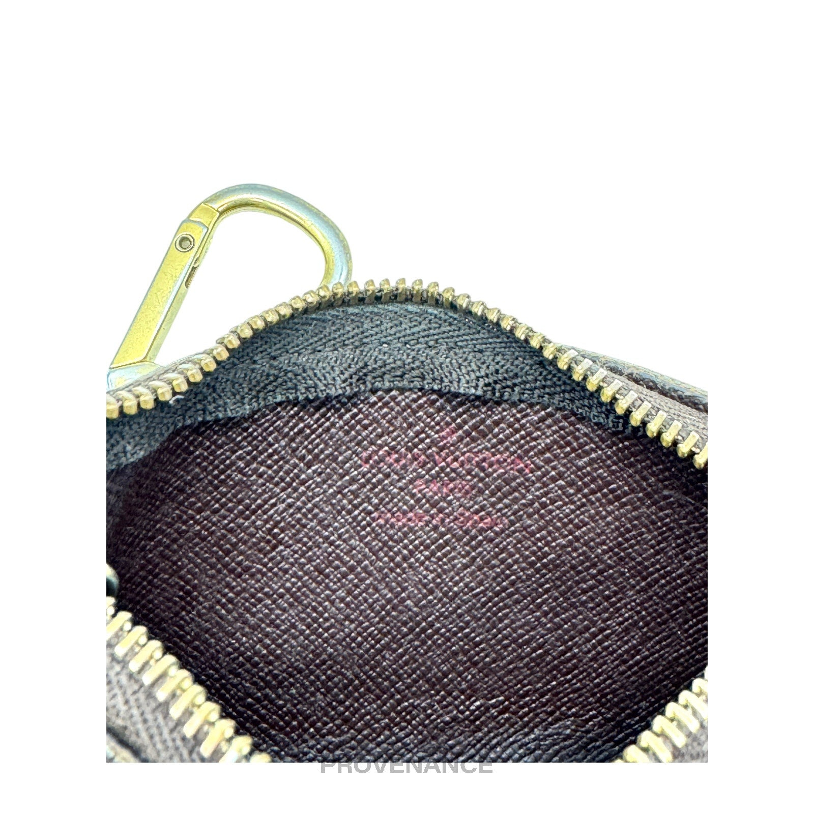 Louis Vuitton Key Pouch Cles -  Damier Ebene - 7