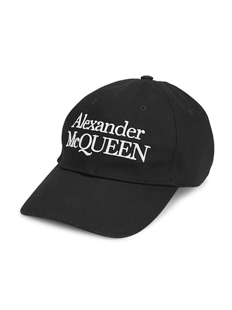 ALEXANDER MCQUEEN SIGNATURE BASEBALL CAP 1