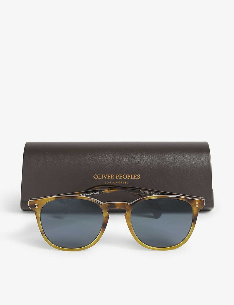 Oliver Peoples Ov5298su Finley Esq. Sun round-frame sunglasses outlook