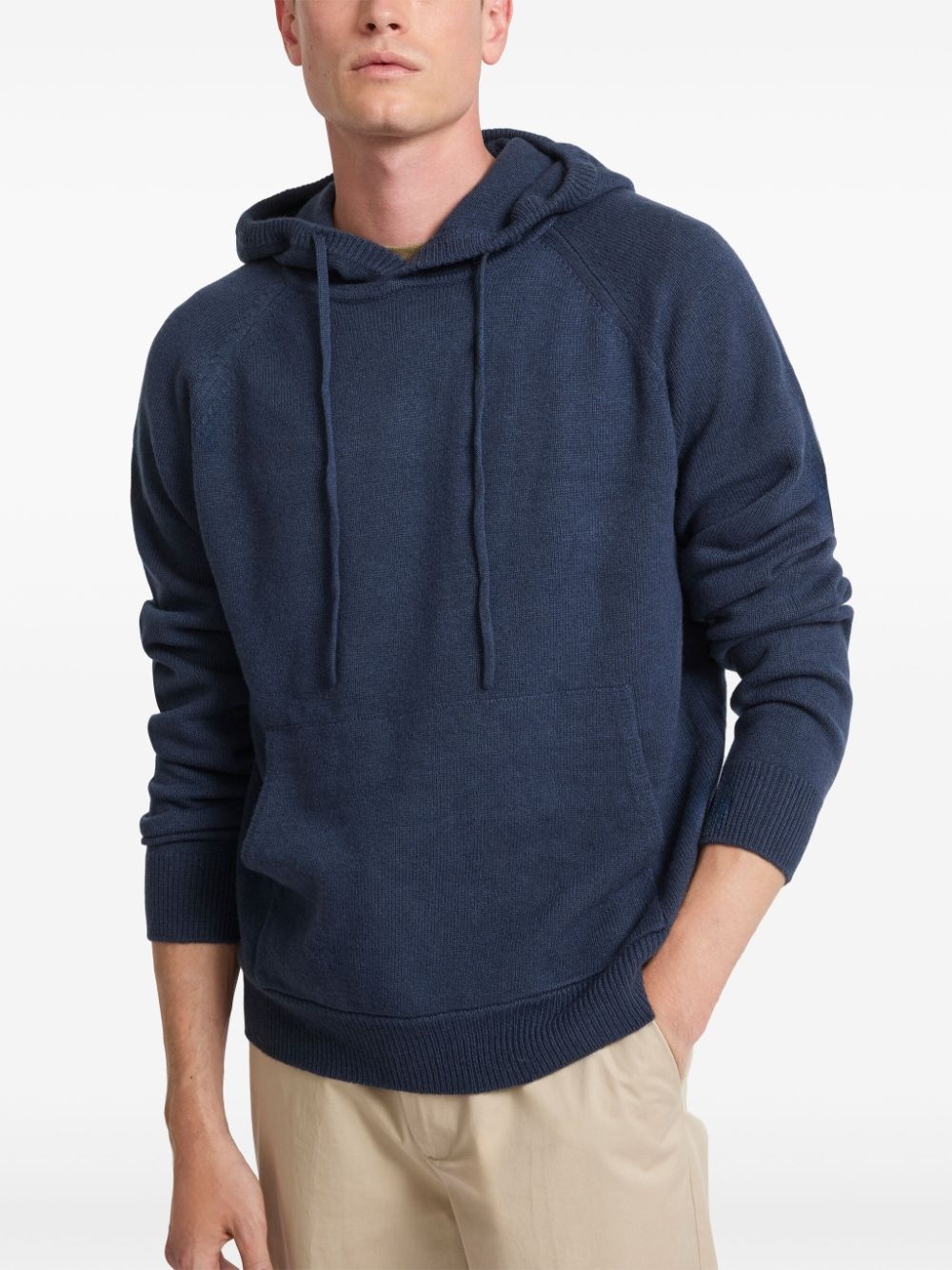 knit hoodie - 3