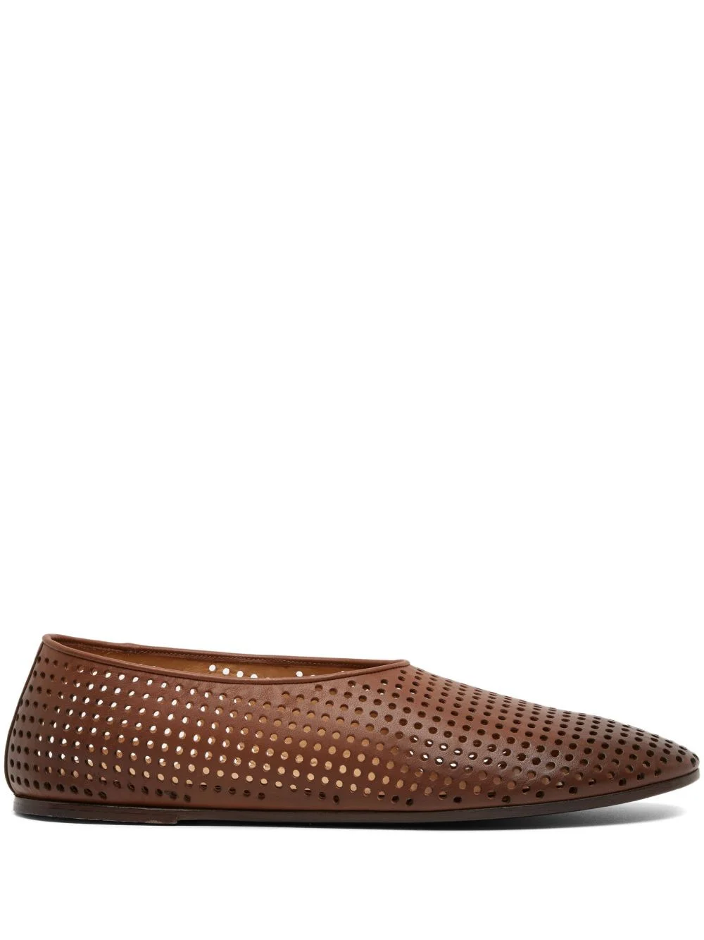 perforated loafers - 1