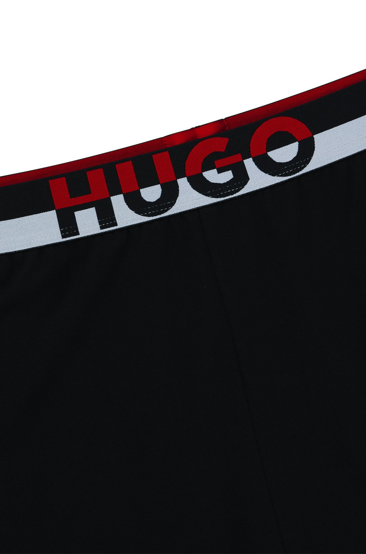 STRETCH-COTTON PAJAMA BOTTOMS WITH COLOR-BLOCKED WAISTBAND - 6