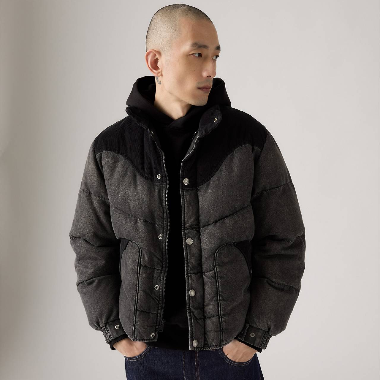 WILD WEST SHORT PUFFER JACKET - 3