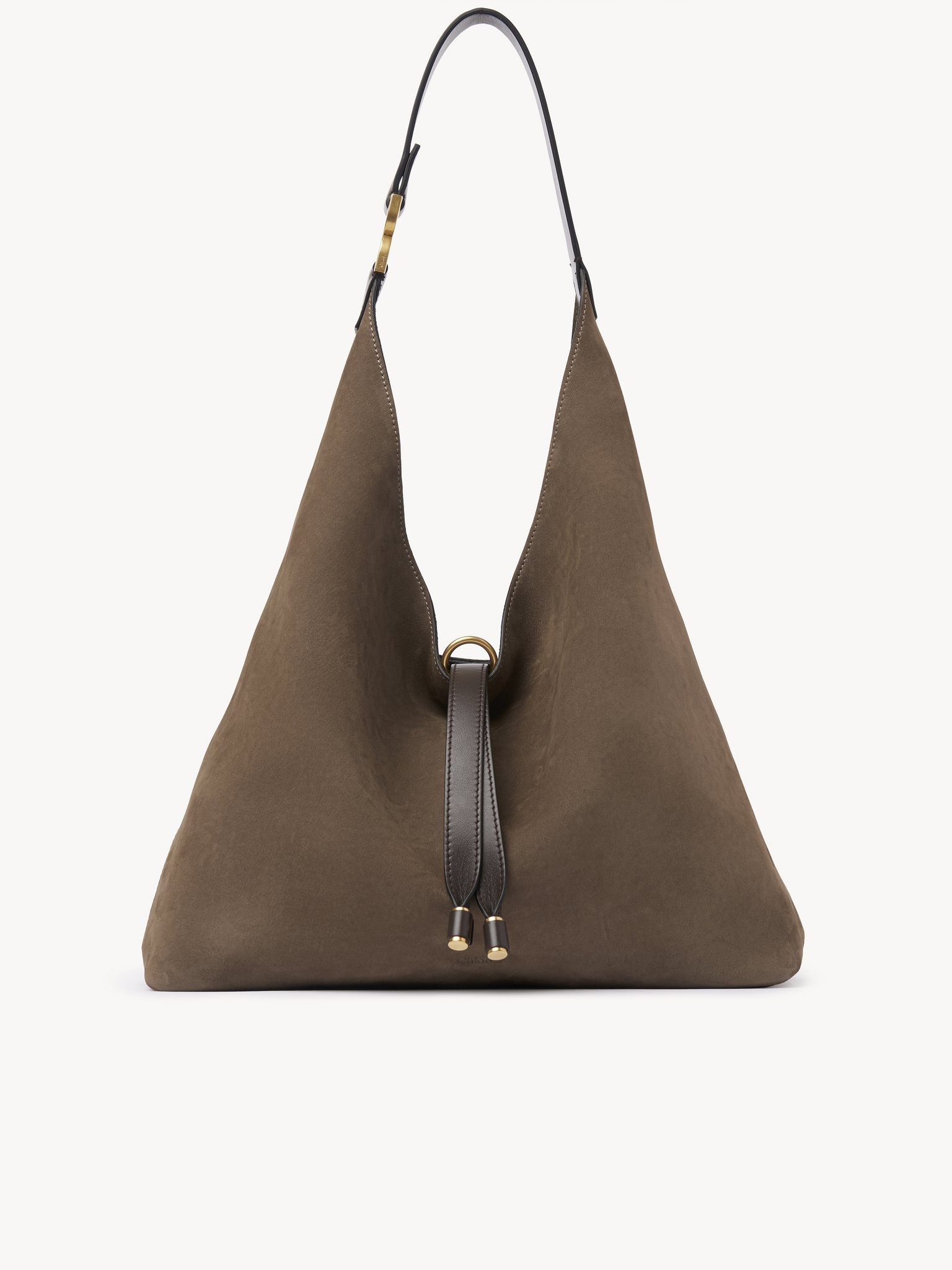 MARCIE HOBO BAG IN NUBUCK LEATHER - 1