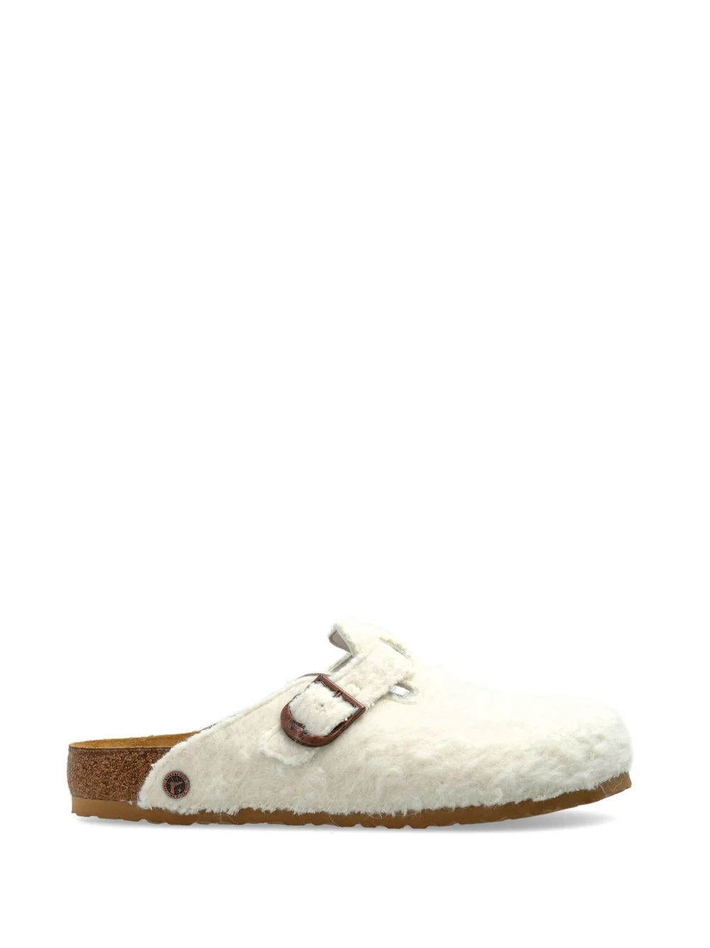 x Cole Bennett Boston Wooly Moon brushed-effect mules - 1