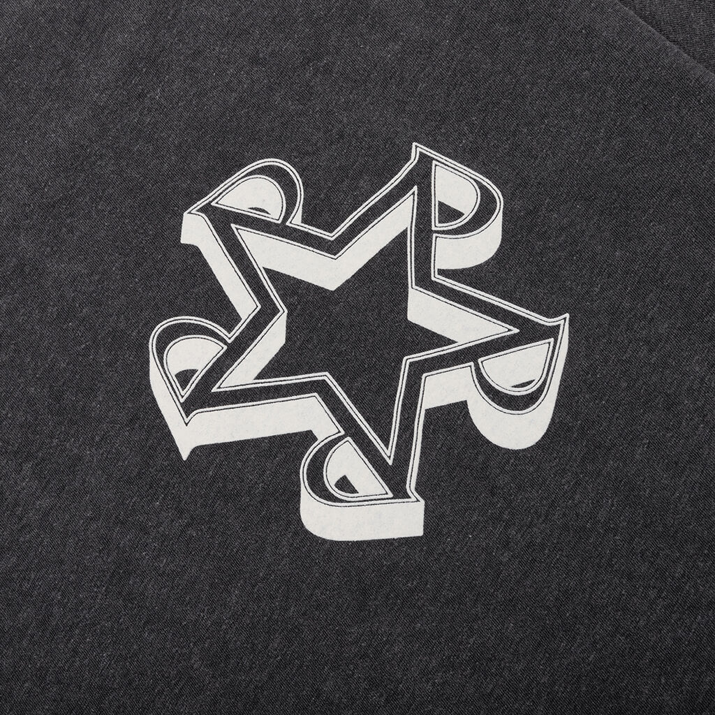 INITIAL STAR T-SHIRT - VINTAGE GREY - 3