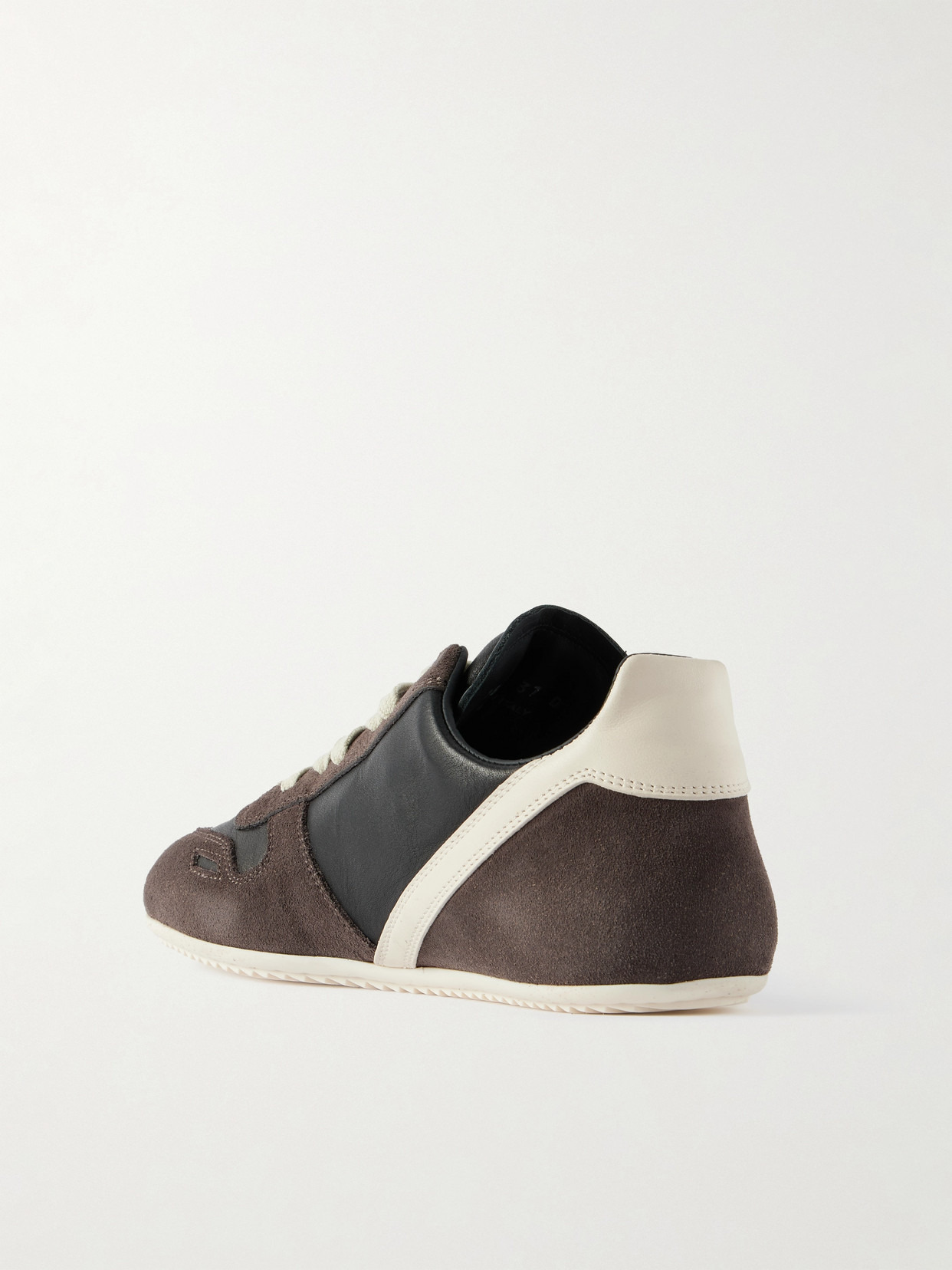 Suede And Leather Sneakers - 3