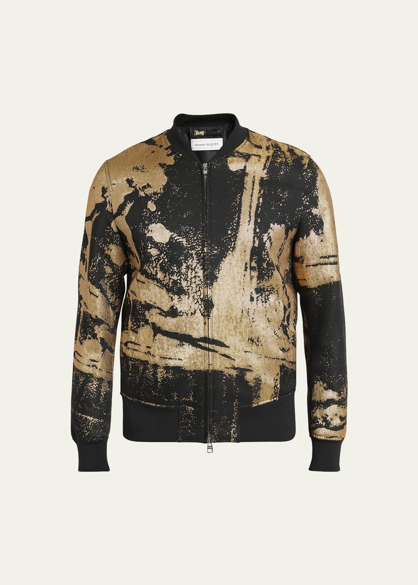 Men's Goil Foil Bomber Jacket - 1