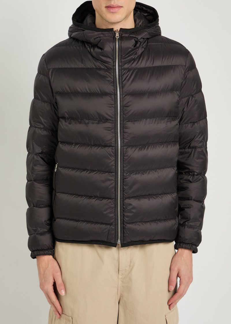 Ten C Ten C Padded Hooded Nylon Jacket outlook