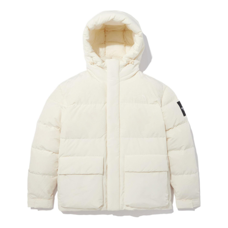 THE NORTH FACE Logo Puffer Jacket 'White' NJ1DN58L - 1