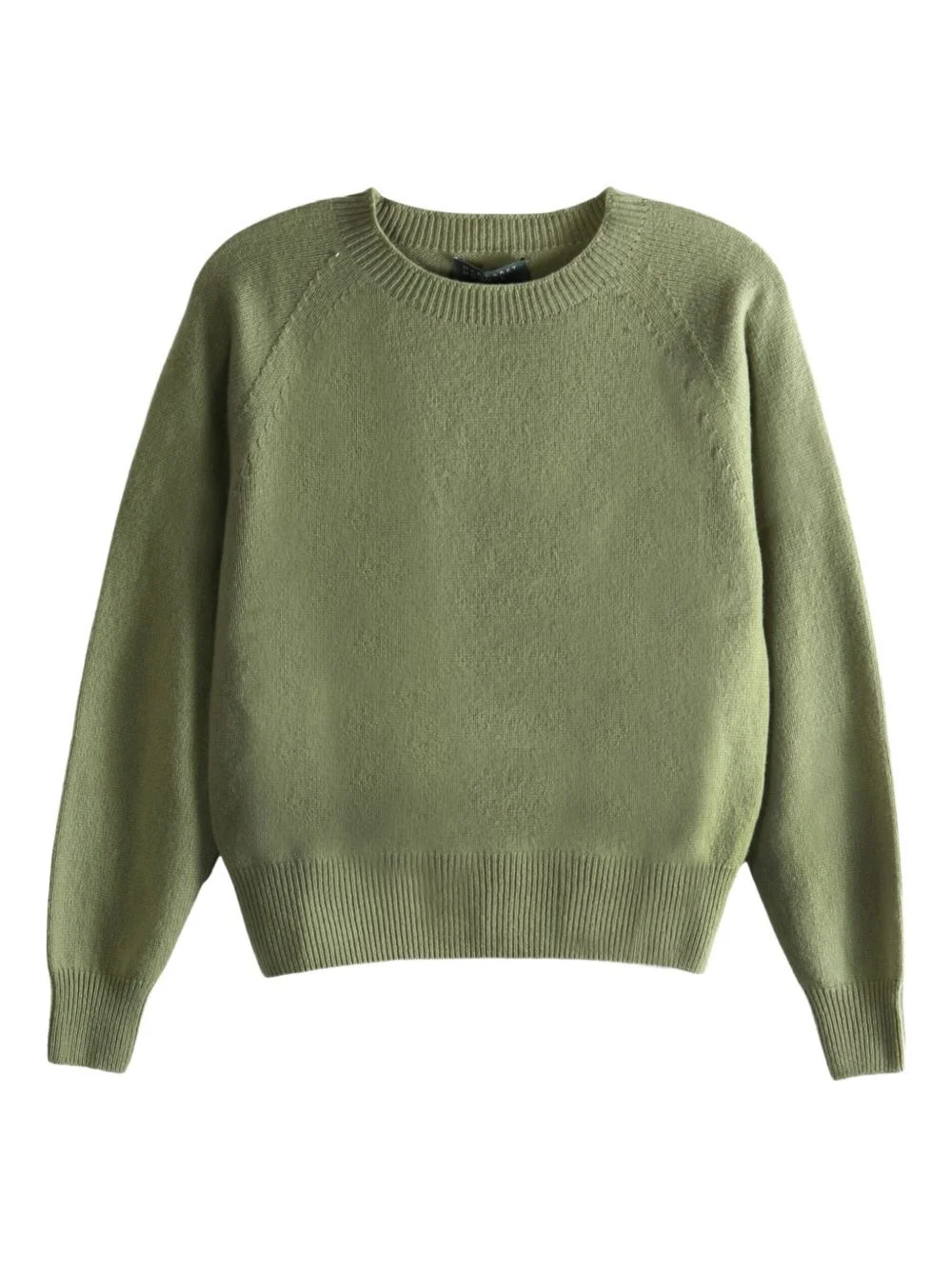 raglan-sleeve cashmere sweater - 1