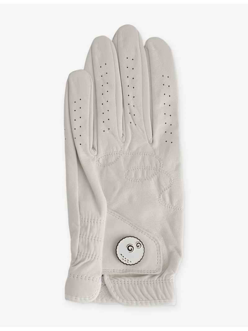 Branded Leather Golf Gloves 1
