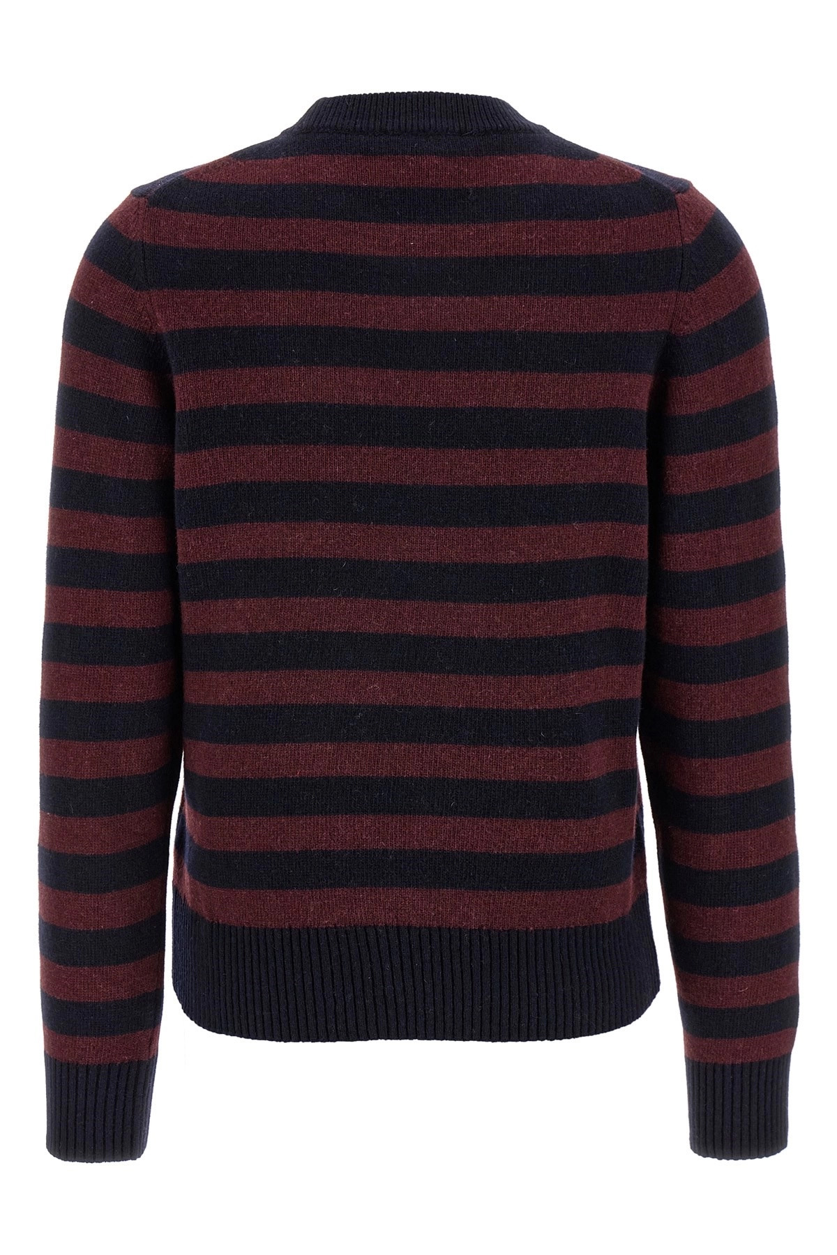 'Graphic Wool Mix Poodle Stripe' sweater - 2