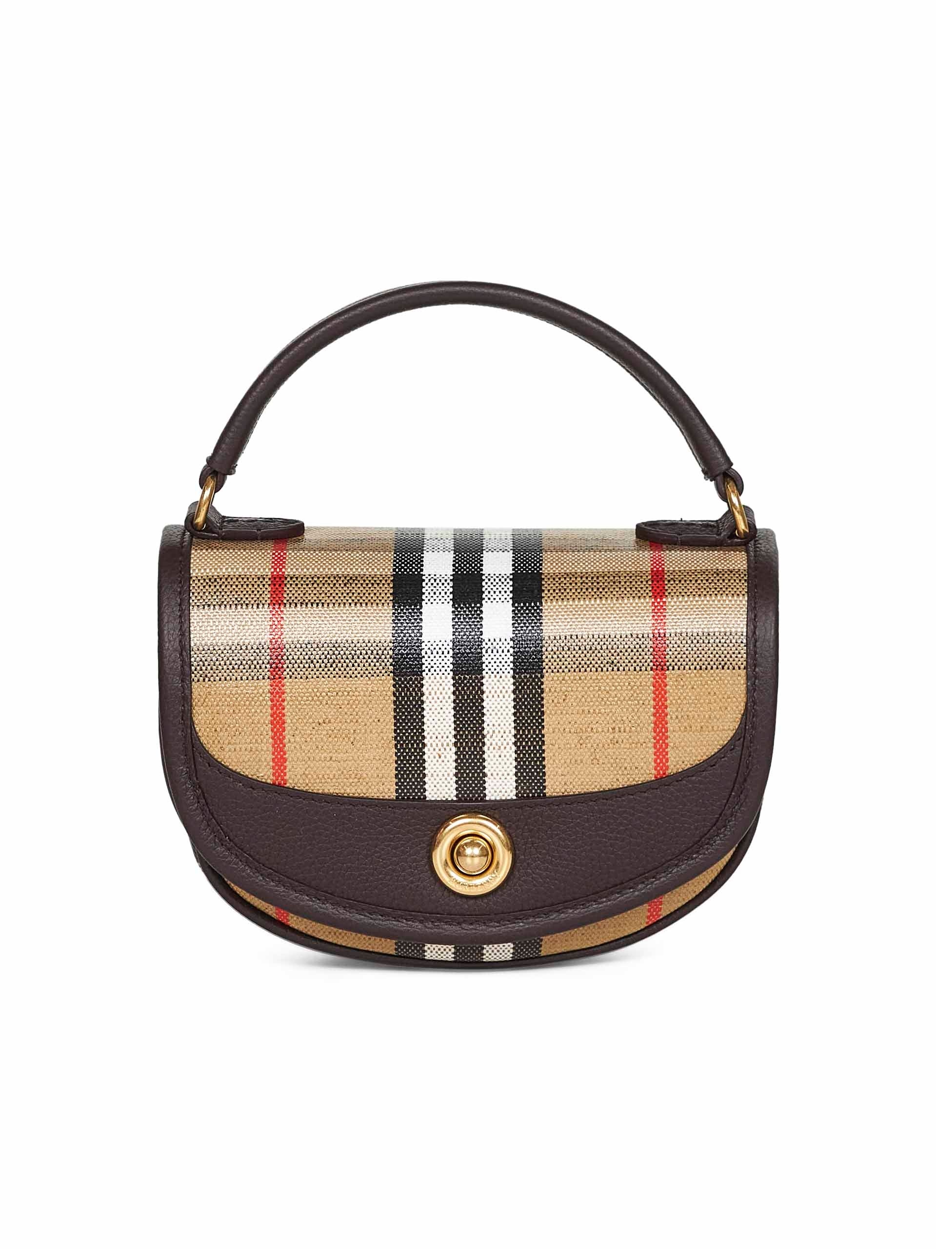 Beige Highlands mini crossbody bag - 1