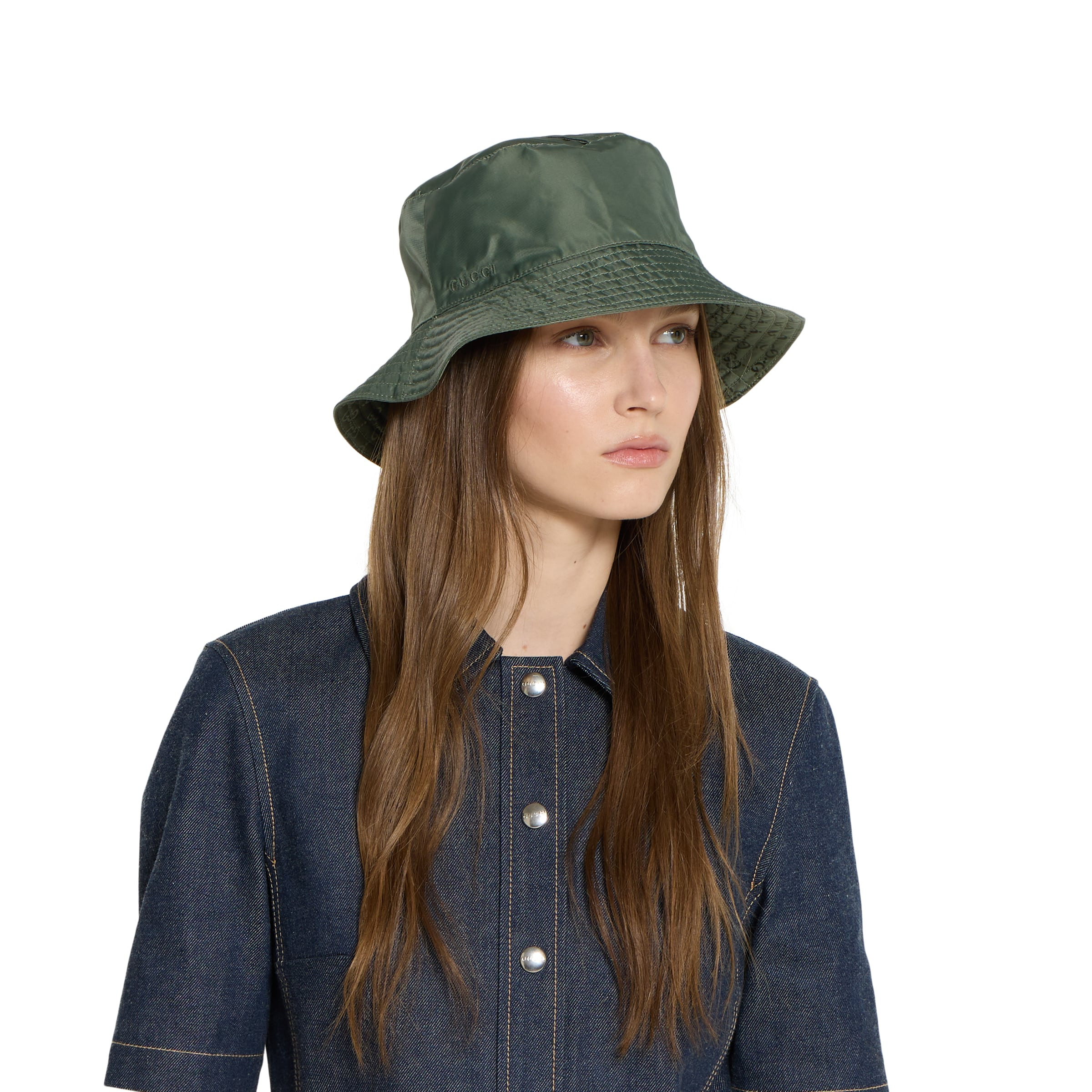 Reversible GG nylon bucket hat - 4