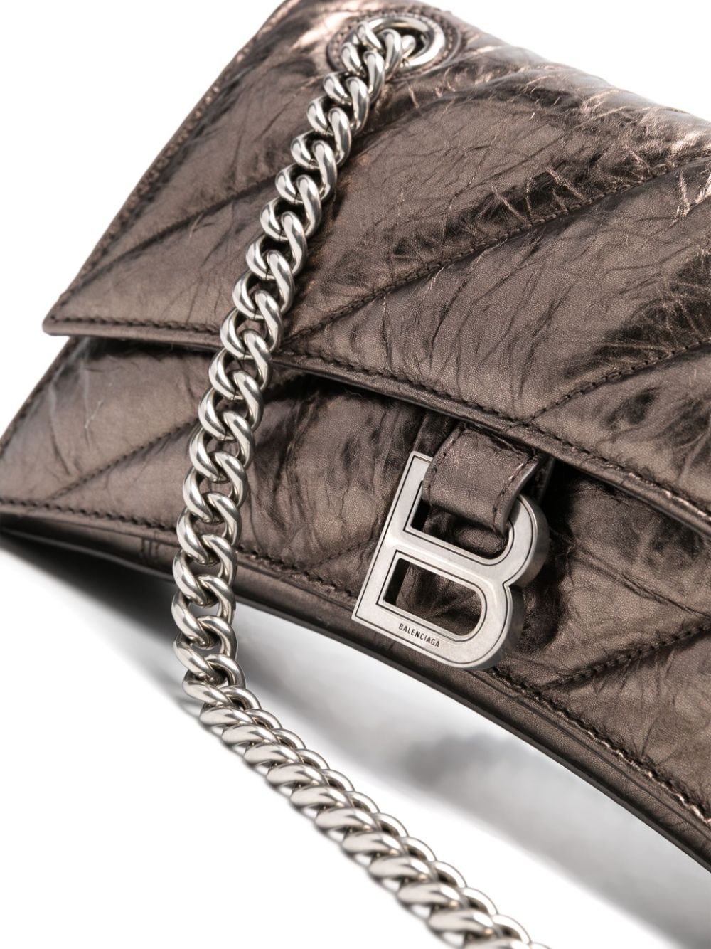 small Crush leather shoulder bag - 4